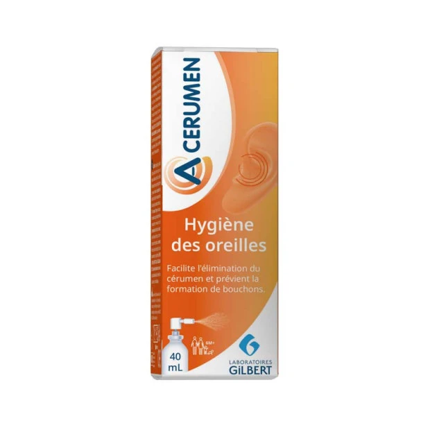 A-Cerumen Hygiène Des Oreilles, 40ml 1 A-Cerumen Hygiène Des Oreilles, 40ml
