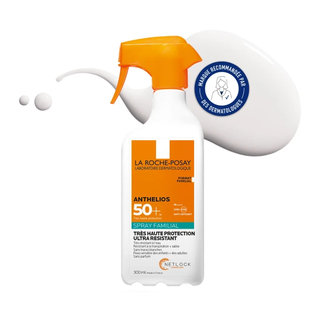 LA ROCHE-POSAY Anthelios Spray Famille Ultra Résistant Spf50+, 300ml 1 LA ROCHE-POSAY Anthelios Spray Famille Ultra Résistant Spf50+, 300ml