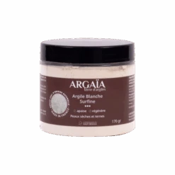 Argaia Argile Blanche Surfine En Poudre Apaisante & Régénérante, 170G