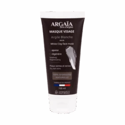 Argaia Masque Visage Argile Blanche Apaisante & Régénérante, 100ml