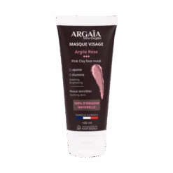 Argaia Masque Visage Argile Rose Apaisante & Illuminatrice, 100ml