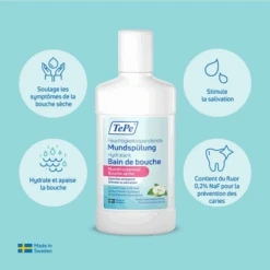 Bain De Bouche Saveur Pomme Menthe, 500ml 5 Bain De Bouche Saveur Pomme Menthe, 500ml -Para Magasin bain de bouche saveur pomme menthe 500ml 2