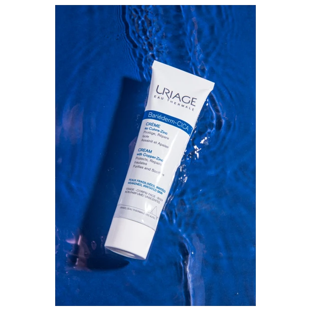 URIAGE Bariéderm-Cica Crème Au Cuivre-Zinc, 100ml 3 URIAGE Bariéderm-Cica Crème Au Cuivre-Zinc, 100ml – Image 3