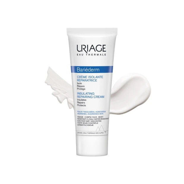 URIAGE Bariéderm Crème Isolante Réparatrice, 75ml 1 URIAGE Bariéderm Crème Isolante Réparatrice, 75ml