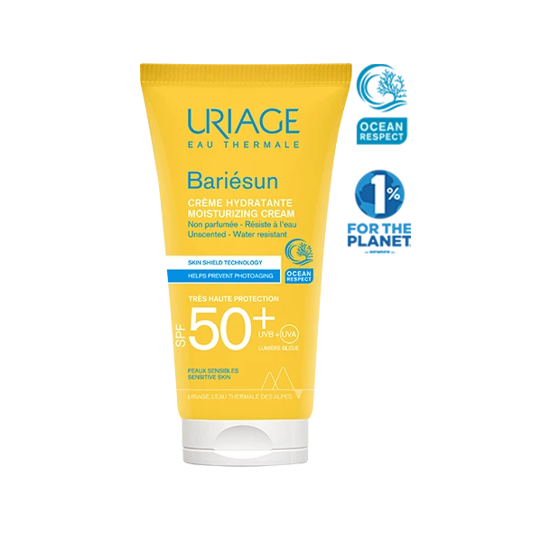URIAGE Bariésun Crème Hydratante Spf50+ Non Parfumée, 50 Ml 1 URIAGE Bariésun Crème Hydratante Spf50+ Non Parfumée, 50 Ml