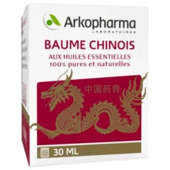 Arkopharma Baume Chinois Aux Huiles Essentielles, 30ml