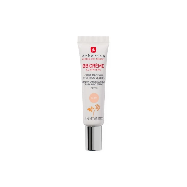Erborian Bb Crème Au Ginseng - Teinte Claire, 15ml 1 Erborian Bb Crème Au Ginseng - Teinte Claire, 15ml