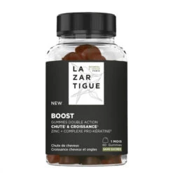 Boost Complément Alimentaire Chute & Croissance Cheveux 1 Mois, 60 Gummies