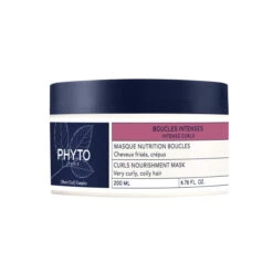 Phyto Boucles Intenses Masque Nutrition Boucles Cheveux Frisés Et Crépus, 200ml