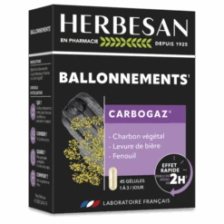 Carbogaz, 45 Gelules