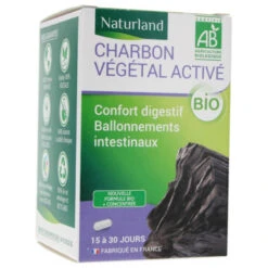 Charbon Végétal Activé Bio, 60 Végécaps