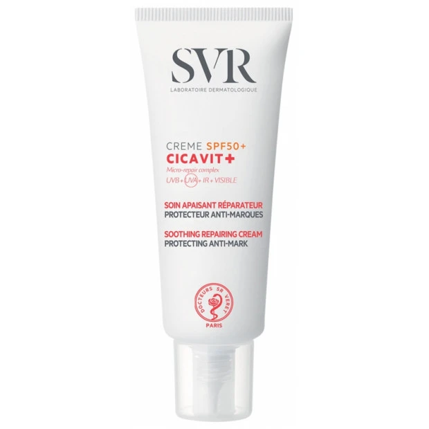 SVR Cicavit+ Crème Spf50+ Apaisante 40ml 1 SVR Cicavit+ Crème Spf50+ Apaisante 40ml