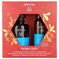 Apivita Coffret Hydra Shot Shampoing + Après Shampoing