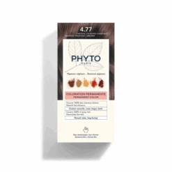 Phyto Coloration Teinte 4.77 Châtain Marron Foncé 50ml + 50ml + 12ml