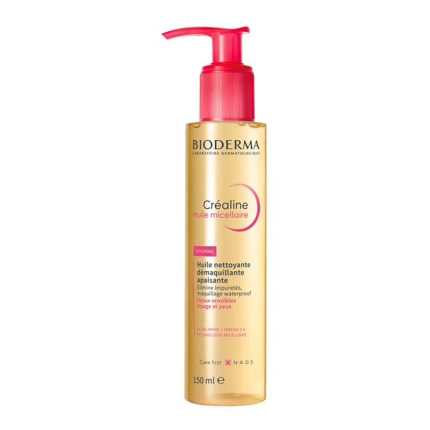Bioderma Crealine Huile Micellaire Visage & Yeux, 150ml 1 Bioderma Crealine Huile Micellaire Visage & Yeux, 150ml