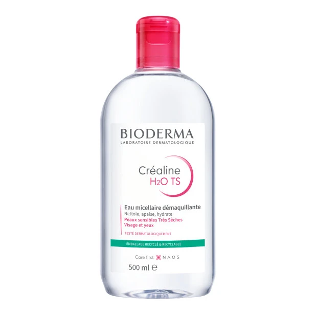 Bioderma Créaline T.S. H2O Eau Micellaire, 500ml 1 Bioderma Créaline T.S. H2O Eau Micellaire, 500ml