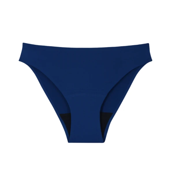 Culotte Menstruelle Sans Couture Flux Moyen Ado Bleu Marine T10-12Ans 1 Culotte Menstruelle Sans Couture Flux Moyen Ado Bleu Marine T10-12Ans