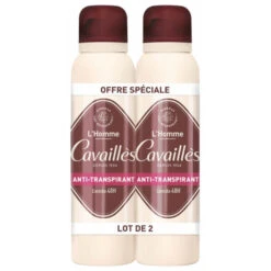 Absorb+ Homme Déodorant Anti-Transpirant 48H Spray, Lot 2X150ml