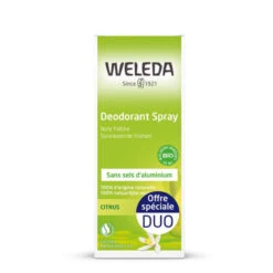 Weleda Déodorant Au Citrus, Lot 2X100ml