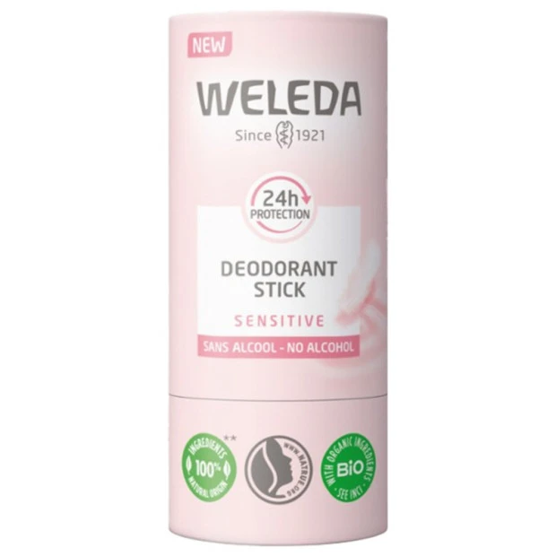 Weleda Déodorant Stick Sensitive, 50G 1 Weleda Déodorant Stick Sensitive, 50G