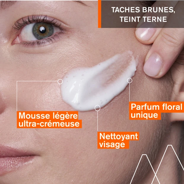 URIAGE Depiderm Crème Mousse Nettoyante Éclat, 100ml 3 URIAGE Depiderm Crème Mousse Nettoyante Éclat, 100ml – Image 3