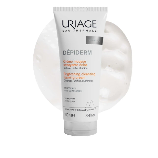 URIAGE Depiderm Crème Mousse Nettoyante Éclat, 100ml 1 URIAGE Depiderm Crème Mousse Nettoyante Éclat, 100ml