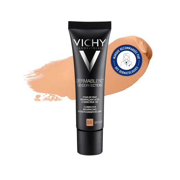 VICHY Dermablend 3D Bronze N°55, 30ml 1 VICHY Dermablend 3D Bronze N°55, 30ml