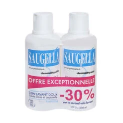Dermoliquide Soin Lavant Intime, 2X500ml