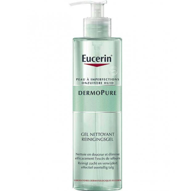 Eucerin Dermopure Gel Nettoyant, 400ml 1 Eucerin Dermopure Gel Nettoyant, 400ml