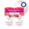 VICHY Détranspirant Intensif 72H, Peaux Sensibles, Lot De 2 Roll-on 50ml