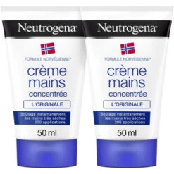 Neutrogena Duo Crème Mains Hydratante Concentrée, 2 X 50ml