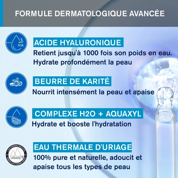 URIAGE Eau Thermale Crème D'Eau Riche, 40ml 3 URIAGE Eau Thermale Crème D'Eau Riche, 40ml – Image 3
