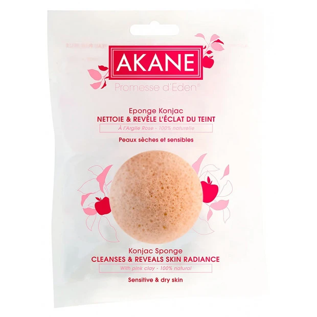 Éponge Konjac Rose, 1 Unité 1 Éponge Konjac Rose, 1 Unité