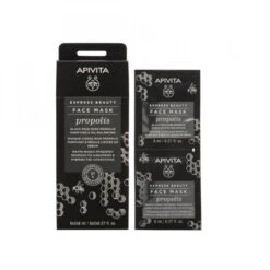 Apivita Express Beauty Masque Noir Purifiant Et Équilibrant À La Propolis, 2X8ml