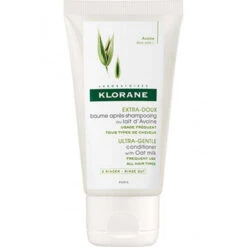 Klorane Extra Doux Baume Après-Shampoing Lait D'Avoine, 50ml