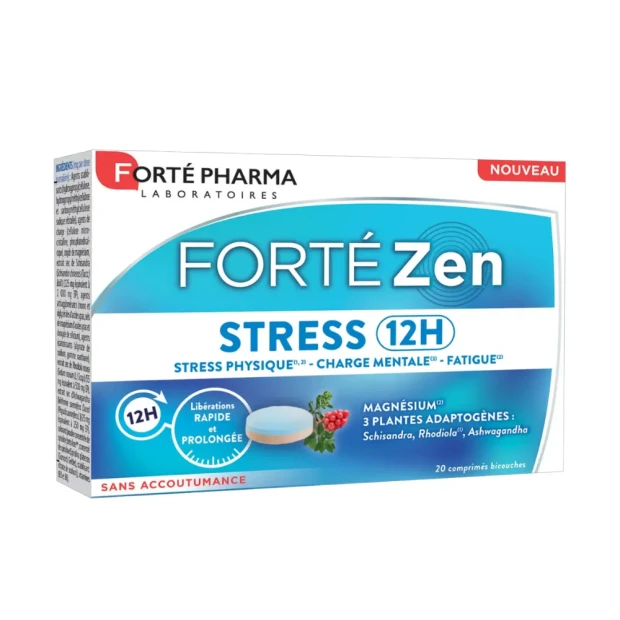 Fortezen Anti-Stress 12H, 20 Comprimés 1 Fortezen Anti-Stress 12H, 20 Comprimés