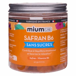Gummies Safran B6 Equilibre Emotionnel Sans Sucre, 42 Gummies