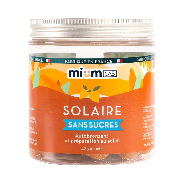 Gummies Solaire Sans Sucre, 42 Gummies 1 Gummies Solaire Sans Sucre, 42 Gummies