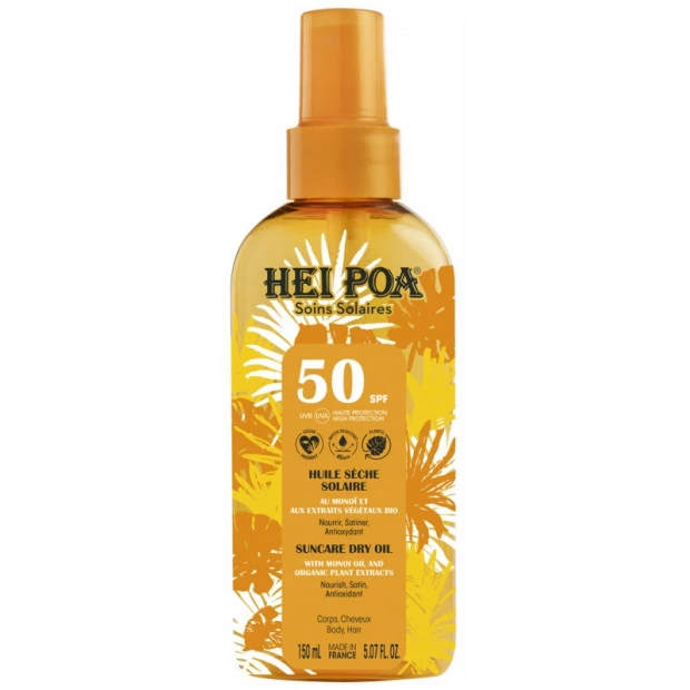 Huile Sèche Solaire Spf50, 150ml 1 Huile Sèche Solaire Spf50, 150ml