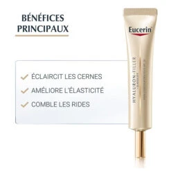 Eucerin Hyaluron-Filler + Elasticity Soin Contour Des Yeux Spf20, 15ml 5 Eucerin Hyaluron-Filler + Elasticity Soin Contour Des Yeux Spf20, 15ml -Para Magasin hyaluron filler elasticity soin contour des yeux spf20 15ml 2