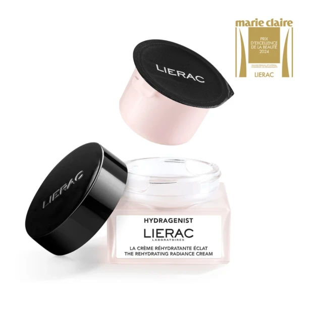Lierac Hydragenist La Crème Réhydratante Éclat Recharge, 50ml 2 Lierac Hydragenist La Crème Réhydratante Éclat Recharge, 50ml – Image 2