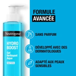 Neutrogena Hydro Boost Aqua-Gel Nettoyant Sans Parfum, 200ml 12 Neutrogena Hydro Boost Aqua-Gel Nettoyant Sans Parfum, 200ml -Para Magasin hydro boost aqua gel nettoyant sans parfum 200ml 3
