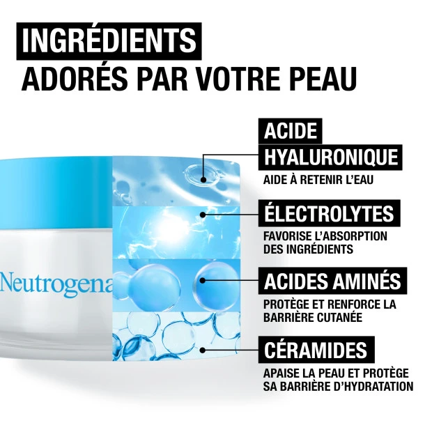 Neutrogena Hydro Boost Crème-Gel Sans Parfum Peau Sensible, 50ml 3 Neutrogena Hydro Boost Crème-Gel Sans Parfum Peau Sensible, 50ml – Image 3