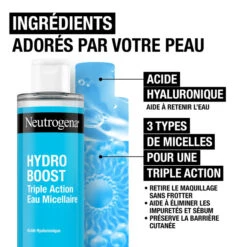 Neutrogena Hydro Boost Eau Micellaire Triple Action, 400ml 7 Neutrogena Hydro Boost Eau Micellaire Triple Action, 400ml -Para Magasin hydro boost eau micellaire triple action 400ml 2