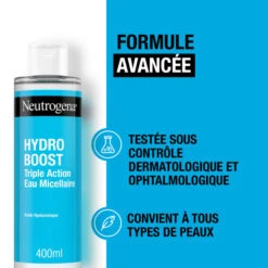 Neutrogena Hydro Boost Eau Micellaire Triple Action, 400ml 8 Neutrogena Hydro Boost Eau Micellaire Triple Action, 400ml -Para Magasin hydro boost eau micellaire triple action 400ml 3