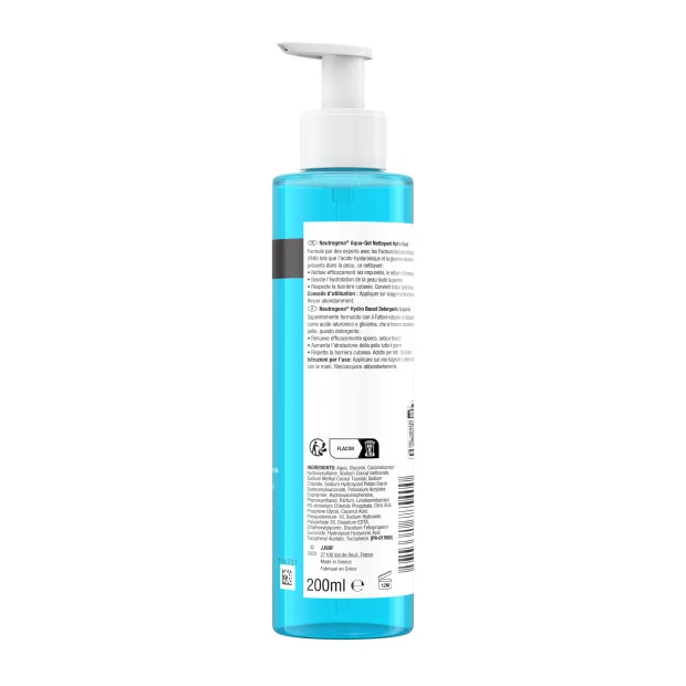 Neutrogena Hydro Boost Nettoyant Aqua-Gel Hydratant, 200ml 2 Neutrogena Hydro Boost Nettoyant Aqua-Gel Hydratant, 200ml – Image 2