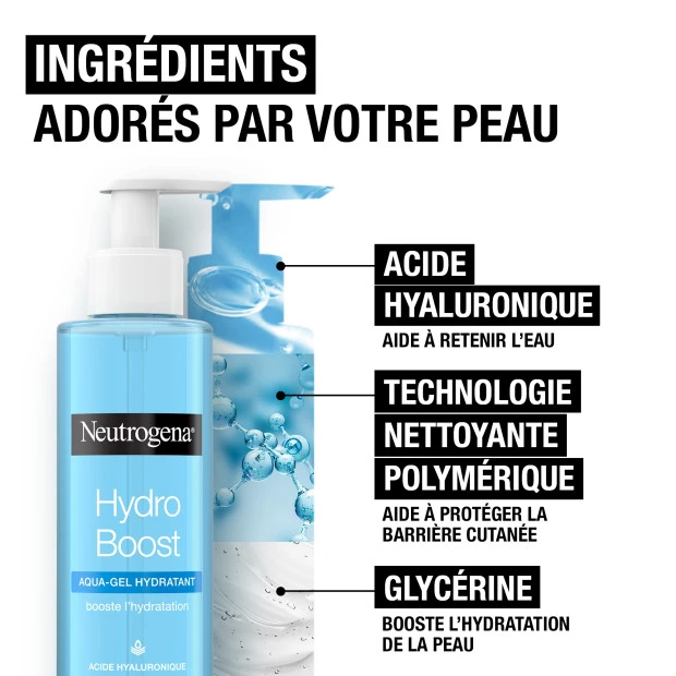 Neutrogena Hydro Boost Nettoyant Aqua-Gel Hydratant, 200ml 3 Neutrogena Hydro Boost Nettoyant Aqua-Gel Hydratant, 200ml – Image 3