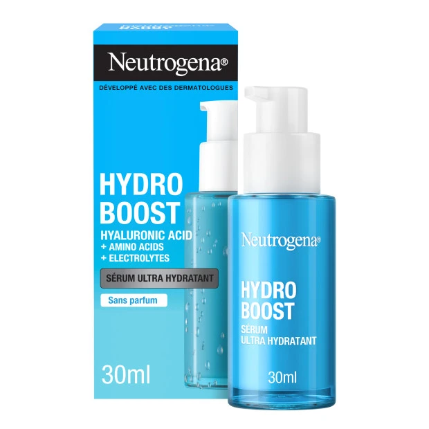 Neutrogena Hydroboost Sérum Ultra Hydratant Sans Parfum, 30ml 1 Neutrogena Hydroboost Sérum Ultra Hydratant Sans Parfum, 30ml