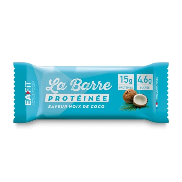 La Barre Protéinée Saveur Noix De Coco, 24 Barres X 46G 2 La Barre Protéinée Saveur Noix De Coco, 24 Barres X 46G – Image 2
