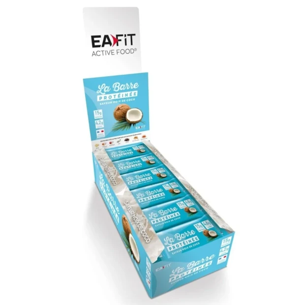La Barre Protéinée Saveur Noix De Coco, 24 Barres X 46G 1 La Barre Protéinée Saveur Noix De Coco, 24 Barres X 46G
